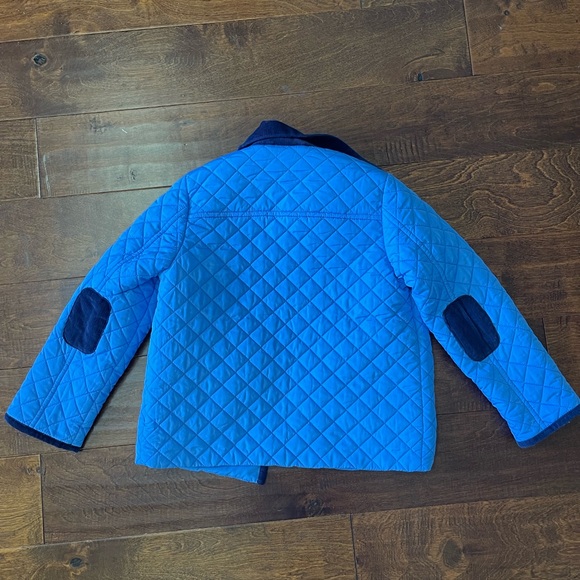 TBBC Caldwell Quilted Coat Blue- sz 6 - Picture 3 of 5